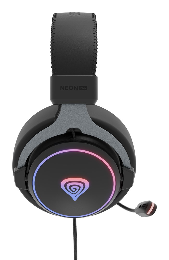 Gaming slušalice GENESIS Neon 764 RGB (50mm driveri, USB, RGB osvjetljenje)-3