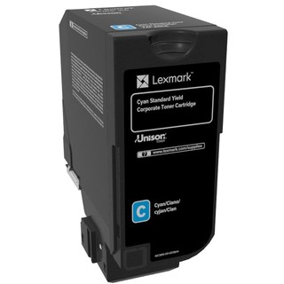 Toner LEXMARK Original, Cyan (7000 stranica, Standardni kapacitet, Laser ispis)