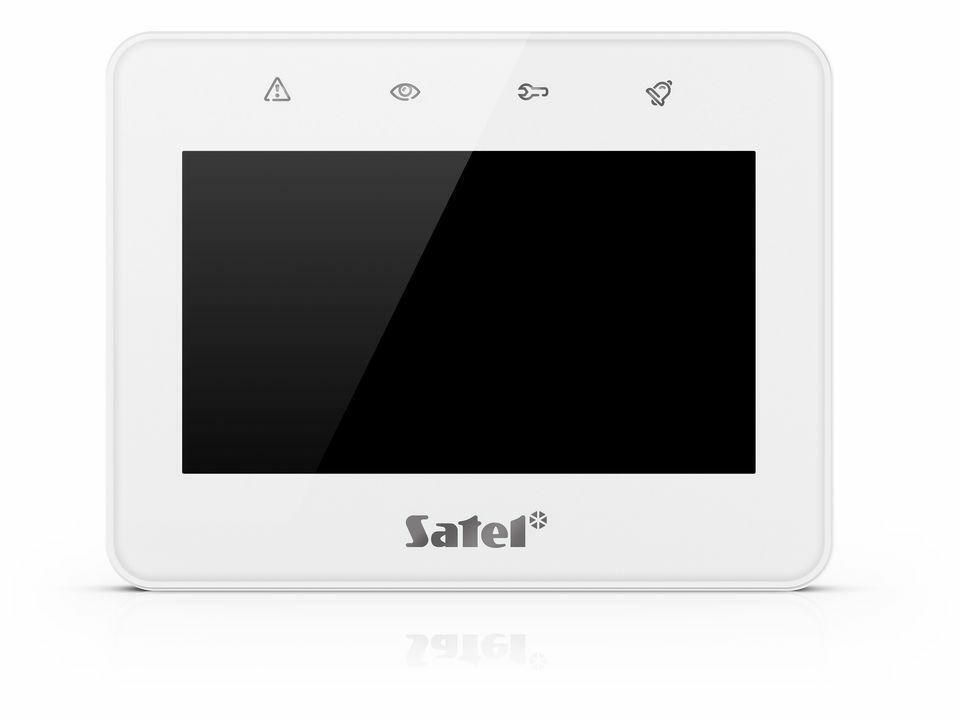 Tipkovnica SATEL INT-TSG2R-W (4.3" touchscreen, bijela)
