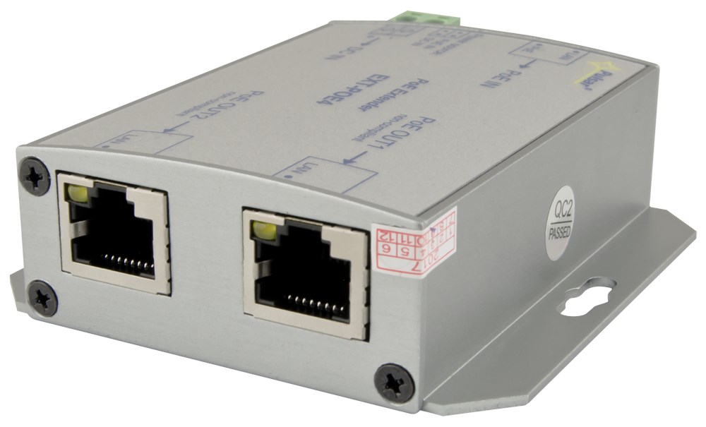 POE EXTENDER FOR 2 IP CAMERAS Pulsar EXT-POE4 48V-0
