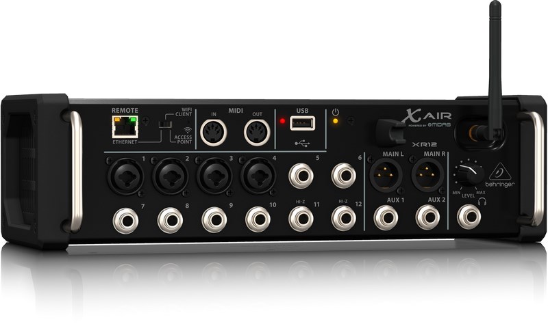 Digitalni mikser BEHRINGER XR12 (12 ulaza, Wi-Fi, USB)-6