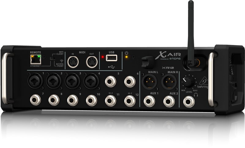 Digitalni mikser BEHRINGER XR12 (12 ulaza, Wi-Fi, USB)