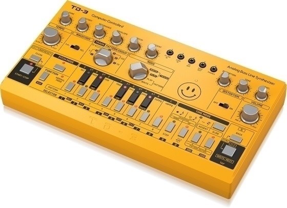 Analogni sintisajzer BEHRINGER TD-3-AM (VCO, VCF, 16-step sekvencer, Distortion)-1