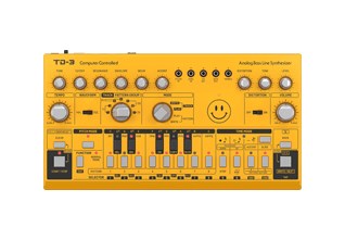 Analogni sintisajzer BEHRINGER TD-3-AM (VCO, VCF, 16-step sekvencer, Distortion)