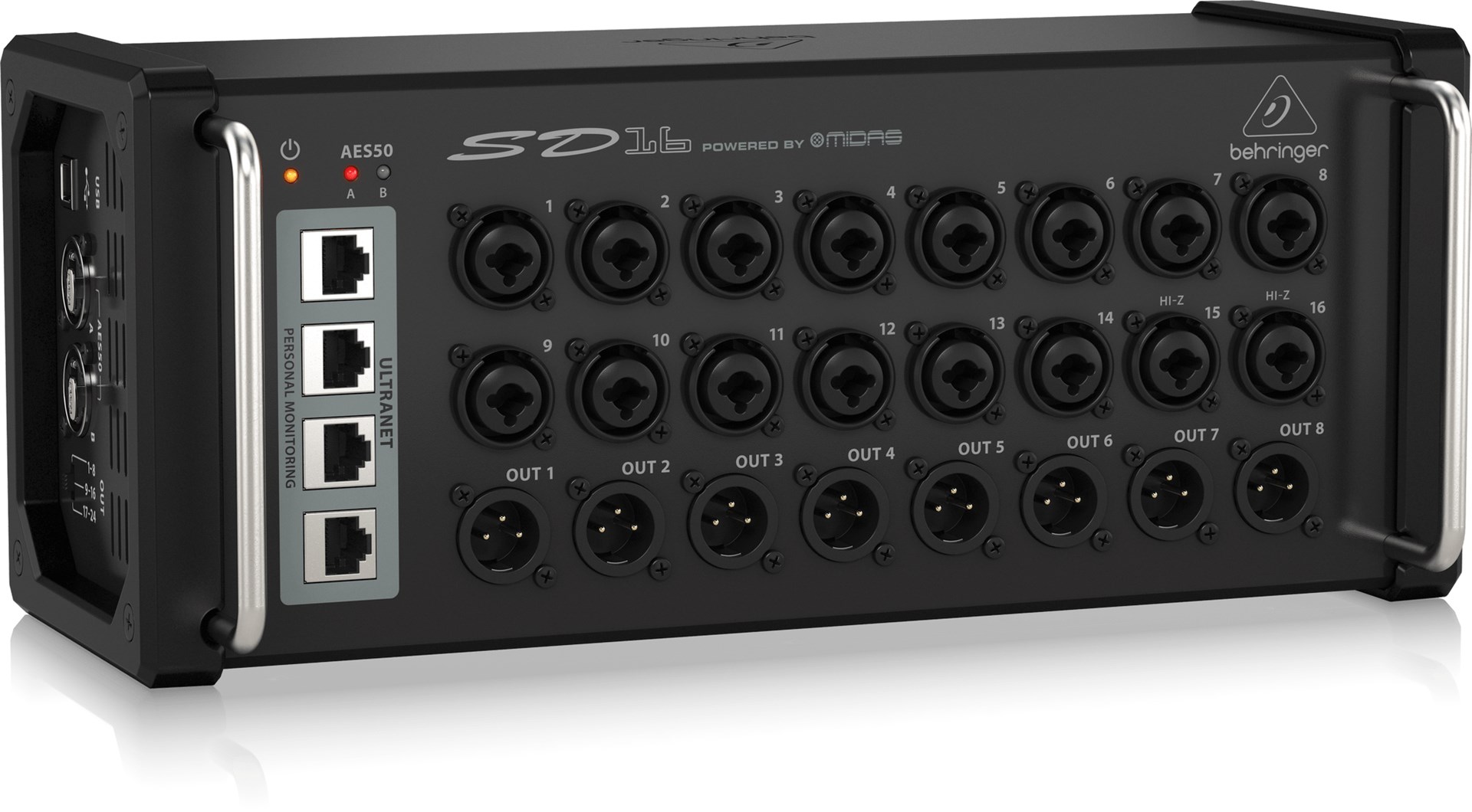 Digitalna pozornica BEHRINGER SD16 (16 kanala, Ulaz 16 x XLR, Izlaz 8 x XLR)-1