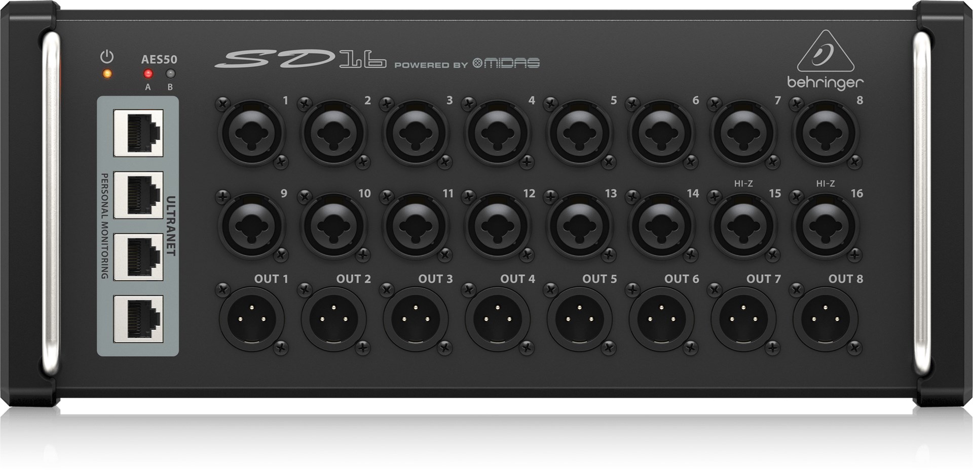 Digitalna pozornica BEHRINGER SD16 (16 kanala, Ulaz 16 x XLR, Izlaz 8 x XLR)-0