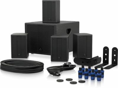 Zvučnički sustav BEHRINGER SAT 1004 BUNDLE (1x 8" Subwoofer, 4x 4" Sateliti, 680W)-0
