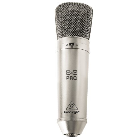 Dvokapsulni kondenzatorski mikrofon BEHRINGER B-2 PRO (crna boja)-2