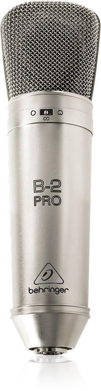 Dvokapsulni kondenzatorski mikrofon BEHRINGER B-2 PRO (crna boja)-0