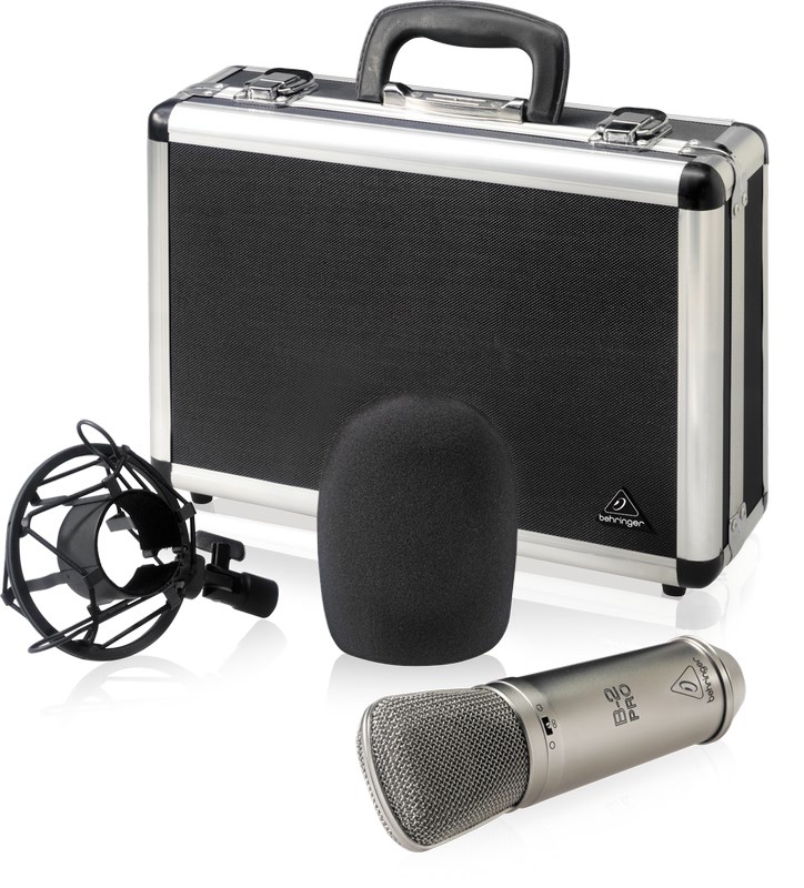Dvokapsulni kondenzatorski mikrofon BEHRINGER B-2 PRO (crna boja)-1