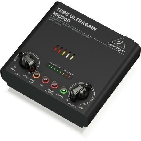Lampovski predpojačalo za mikrofon BEHRINGER MIC300 (crna boja)-5