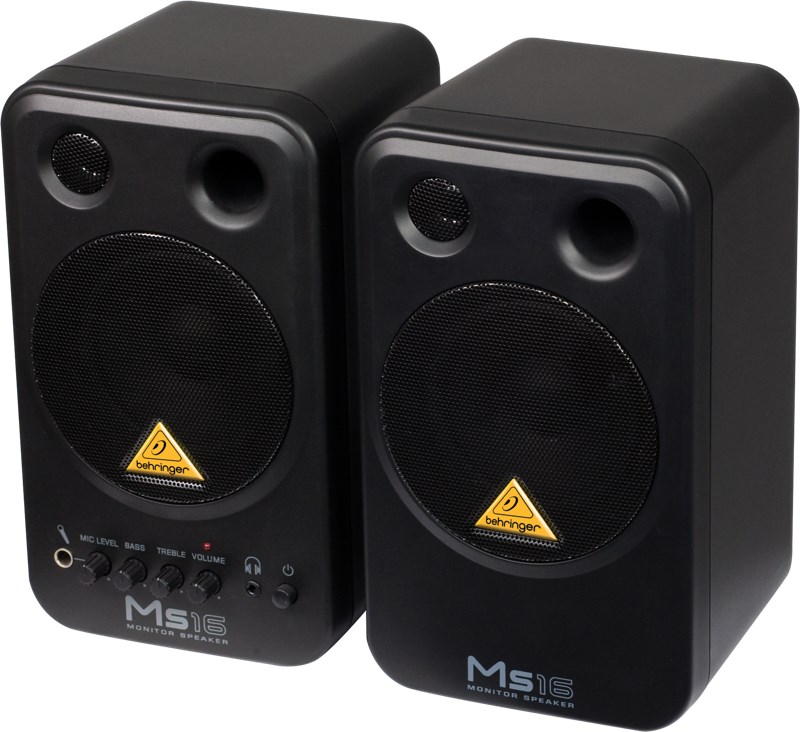 Aktivni monitori BEHRINGER MS16 (16W, 4")-2