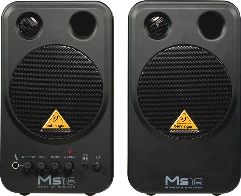 Aktivni monitori BEHRINGER MS16 (16W, 4")-0