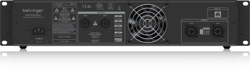 Stereo pojačalo BEHRINGER NX1000D (1000W, DSP, Class-D)-2