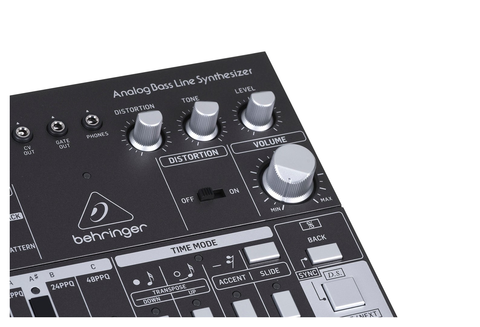 Analogni sintesajzer BEHRINGER TD-3-BK (crni, MIDI in/out, DC ulaz, USB)-7