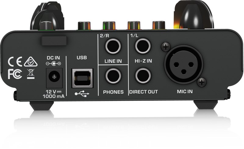Mikrofonsko predpojačalo BEHRINGER MIC500USB (12AX7 lampa, USB sučelje)-3