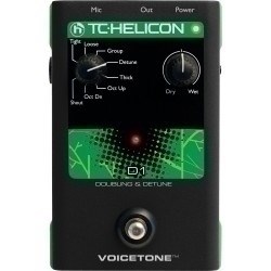 Vokalni efekt procesor TC HELICON VoiceTone D1 (Doubler / Detuner)-0