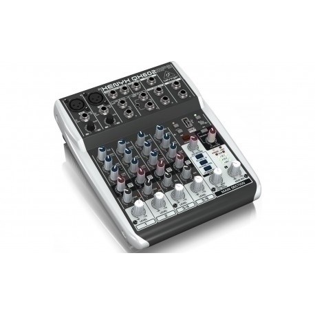 Audio mikser BEHRINGER XENYX QX602MP3 (6 kanala, MP3 player, Klark Teknik efekti, 2 mikrofonska pretpojačala)-1