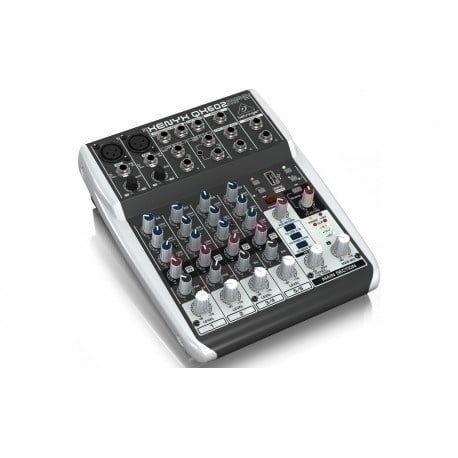Audio mikser BEHRINGER XENYX QX602MP3 (6 kanala, MP3 player, Klark Teknik efekti, 2 mikrofonska pretpojačala)