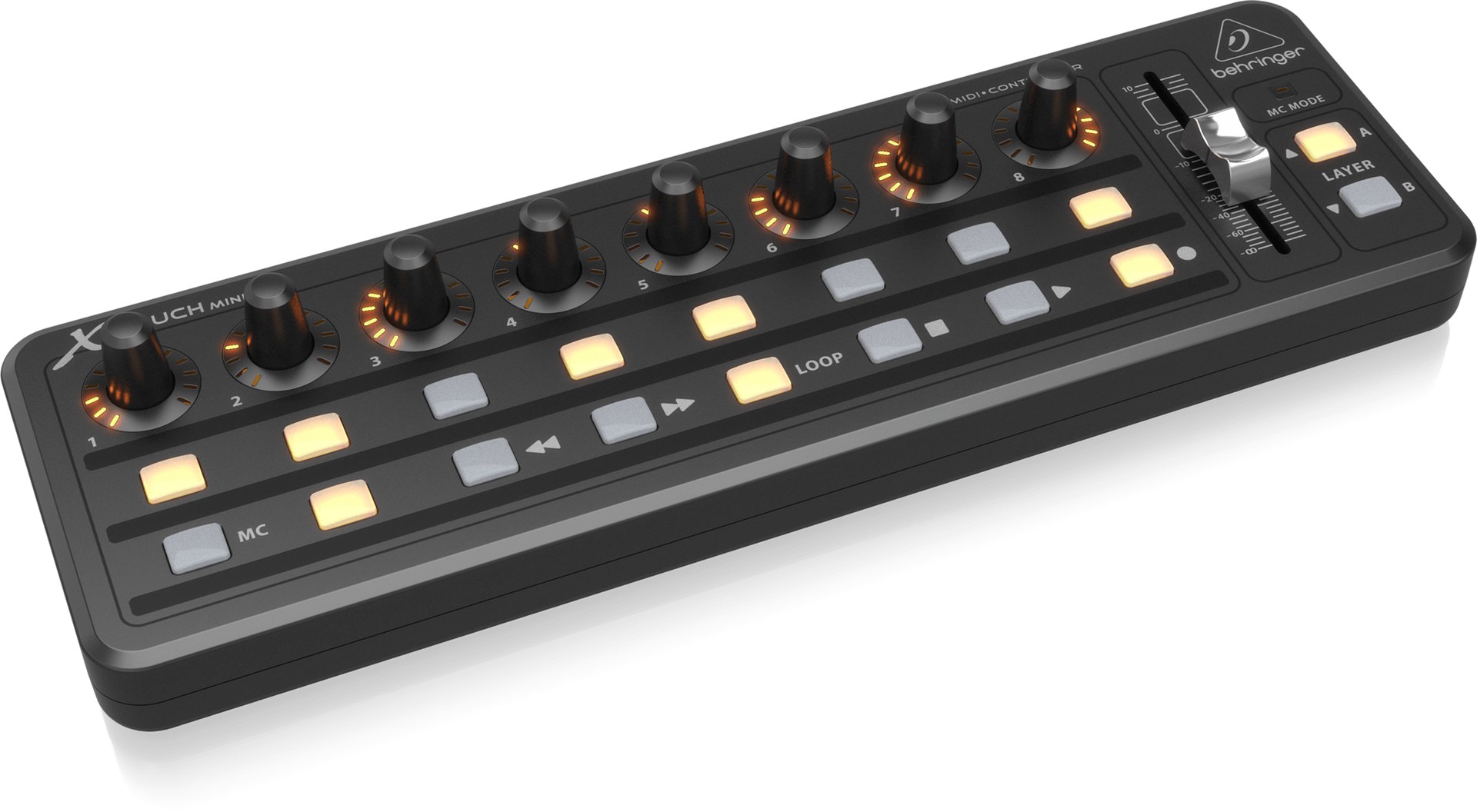 DAW kontroler BEHRINGER X-TOUCH MINI (Ultra-kompaktni, USB)-1