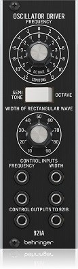 Modul sintesajzera Behringer 921A OSCILLATOR DRIVER-0