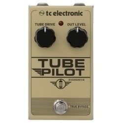 Gitarska pedala TC ELECTRONIC Tube Pilot Overdrive (12AX7 lampa, analogni sklop, True Bypass)-0