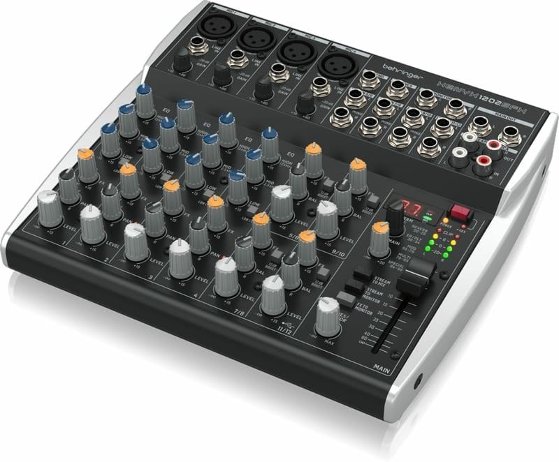 Mikser za zvuk BEHRINGER XENYX 1202SFX (12 ulaza, FX procesor, 3-band EQ)-1