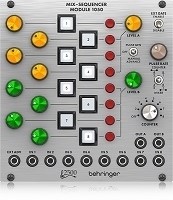 Sintisajzer modul BEHRINGER 1050 MIX-SEQUENCER (Eurorack, 8-kanalni mikser, 8-step sekvencer)
