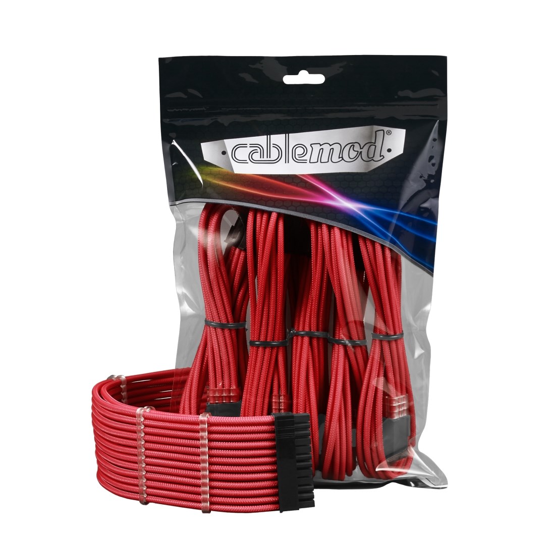 Prošireni kabelski set CABLEMOD PRO ModMesh - crven (716894288195)