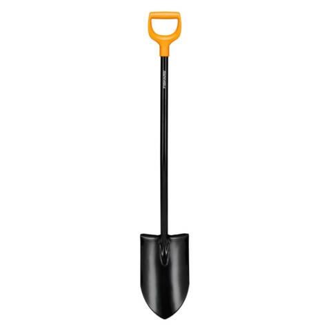 FISKARS SOLID+ XL SHARP SPADE LONG SHAFT-0