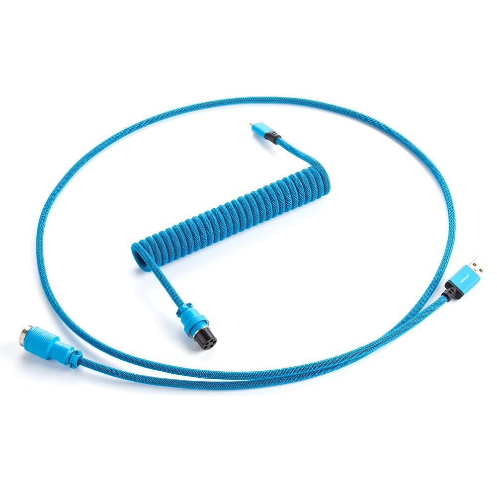 CableMod Classic Coiled Keyboard Cable USB-C do USB Type A, Midnight Black - 150cm (USB A, USB C, dužina kabla 1.5 m)-4
