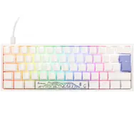Tipkovnica gaming DUCKY One 2 Pro Mini White Edition (RGB LED, Cherry Silent Red, bijela)-0