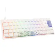 Tipkovnica gaming DUCKY One 2 Pro Mini White Edition (RGB LED, Cherry Blue, bijela)-0