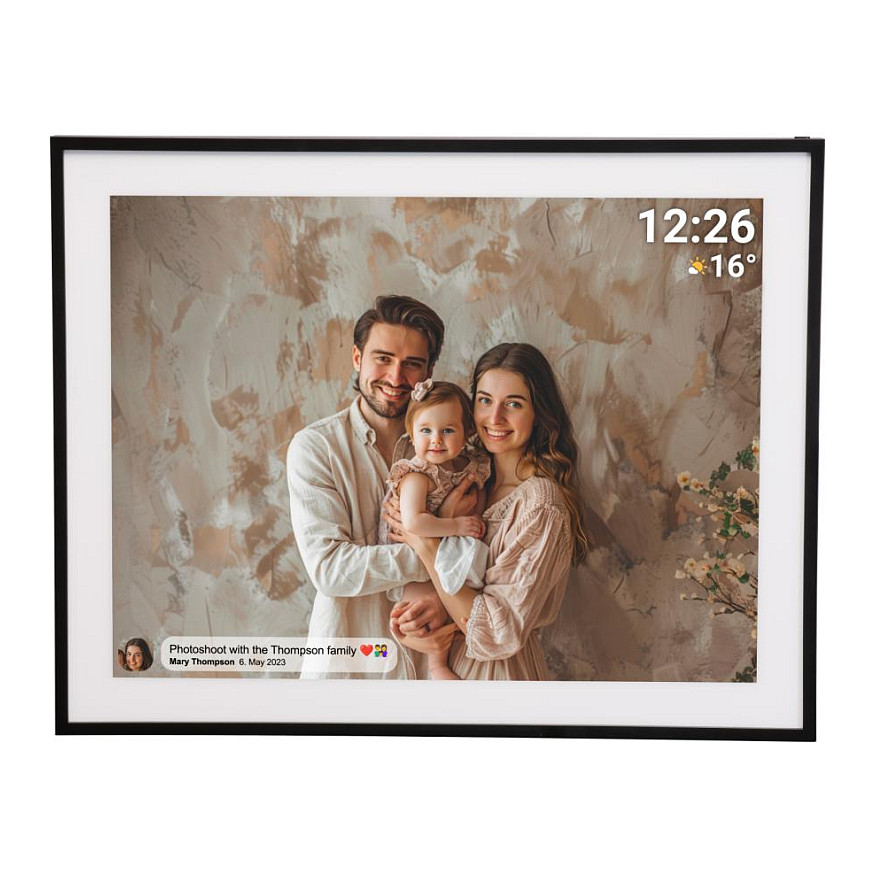 Okvir za fotografije Denver FRAMEO 19" 32GB crni (32GB memorije, 19" ekran)