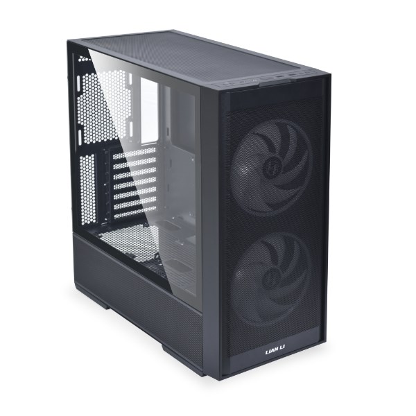Kućište za računalo LIAN LI LANCOOL 206 (Midi-Tower, ATX, kaljeno staklo, crna)-2