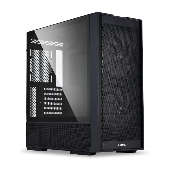 Kućište za računalo LIAN LI LANCOOL 206 (Midi-Tower, ATX, kaljeno staklo, crna)-1
