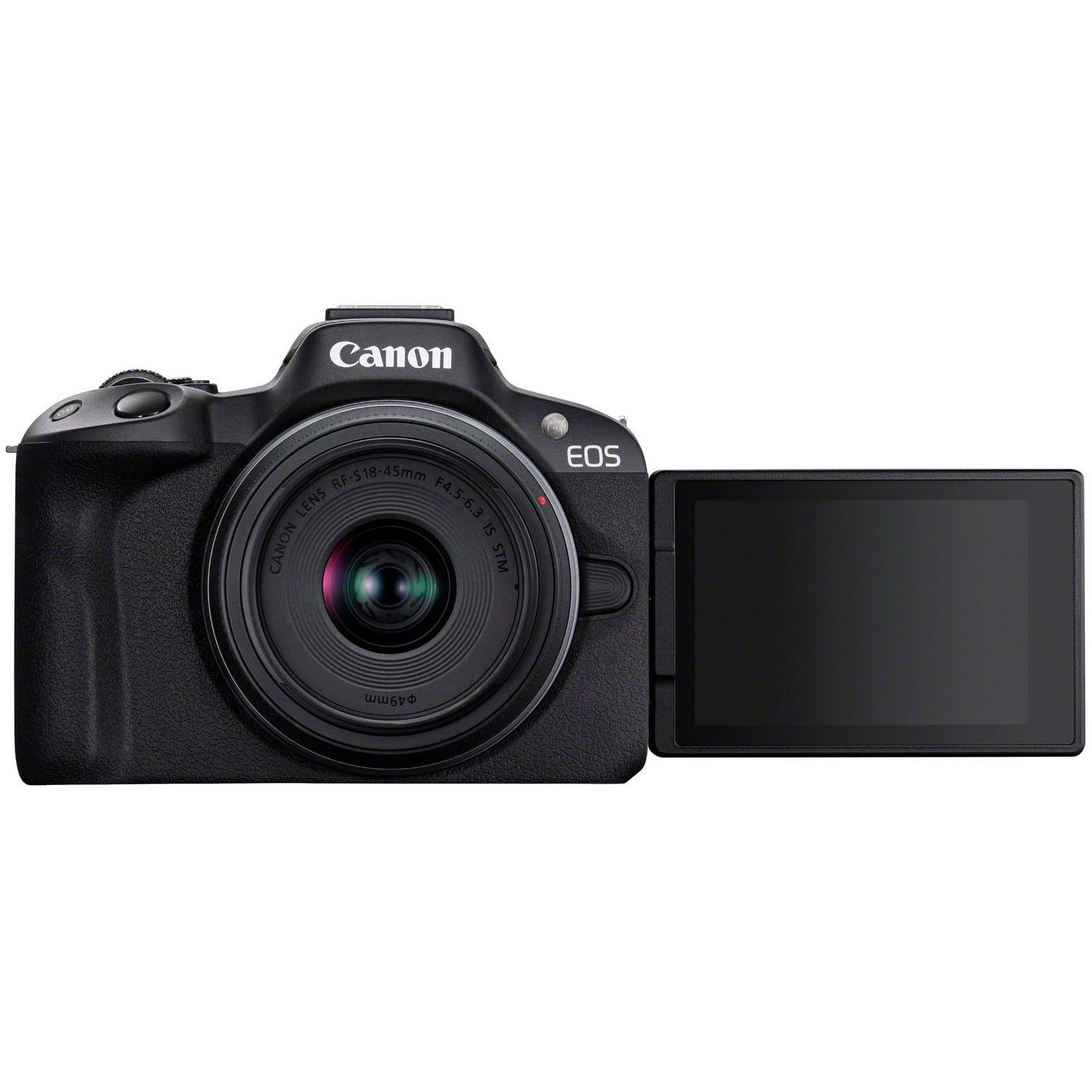 Digitalni fotoaparat, CANON, EOS 200D (24.2 MP, stabilizator slike, ISO 32000, dijagonala ekrana 2.95", Wi-Fi, snimanje videa, automatski, ručni, CMOS, crna)-1