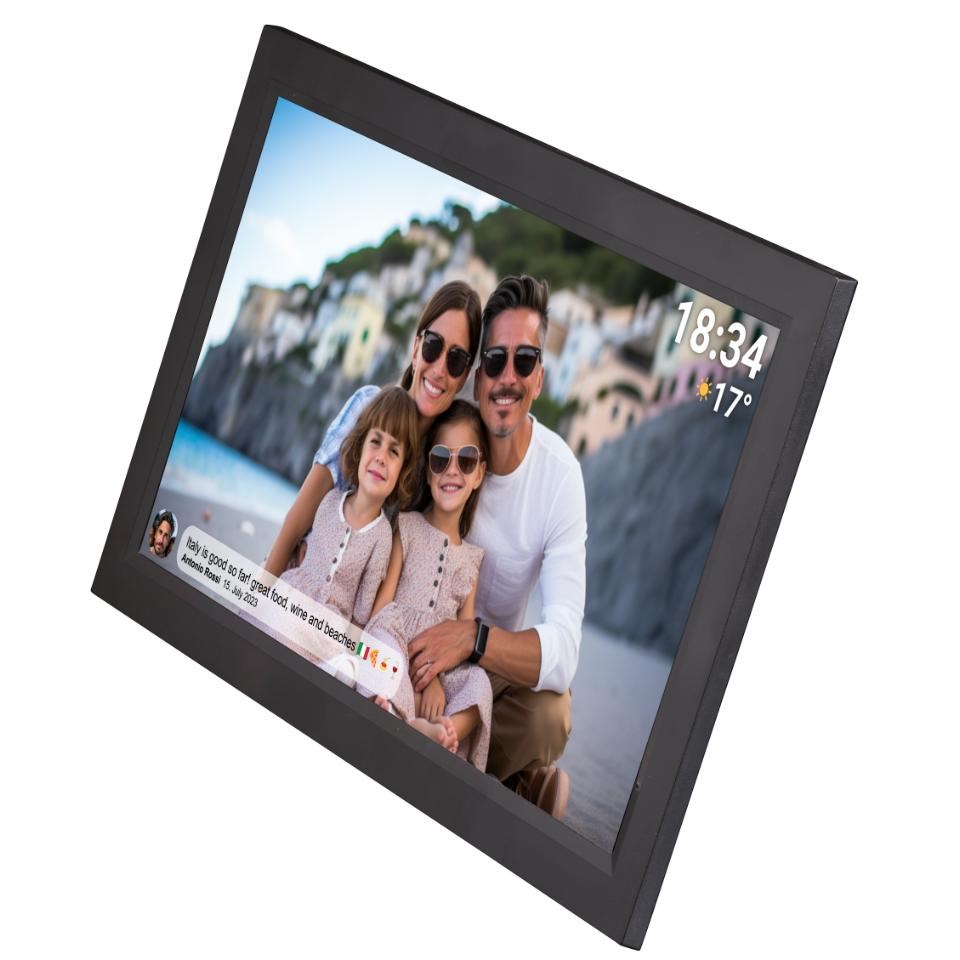 Digitalni foto okvir DENVER Z FRAMEO FHD 15.6" (crni, FHD, 16GB, Wi-Fi)-2