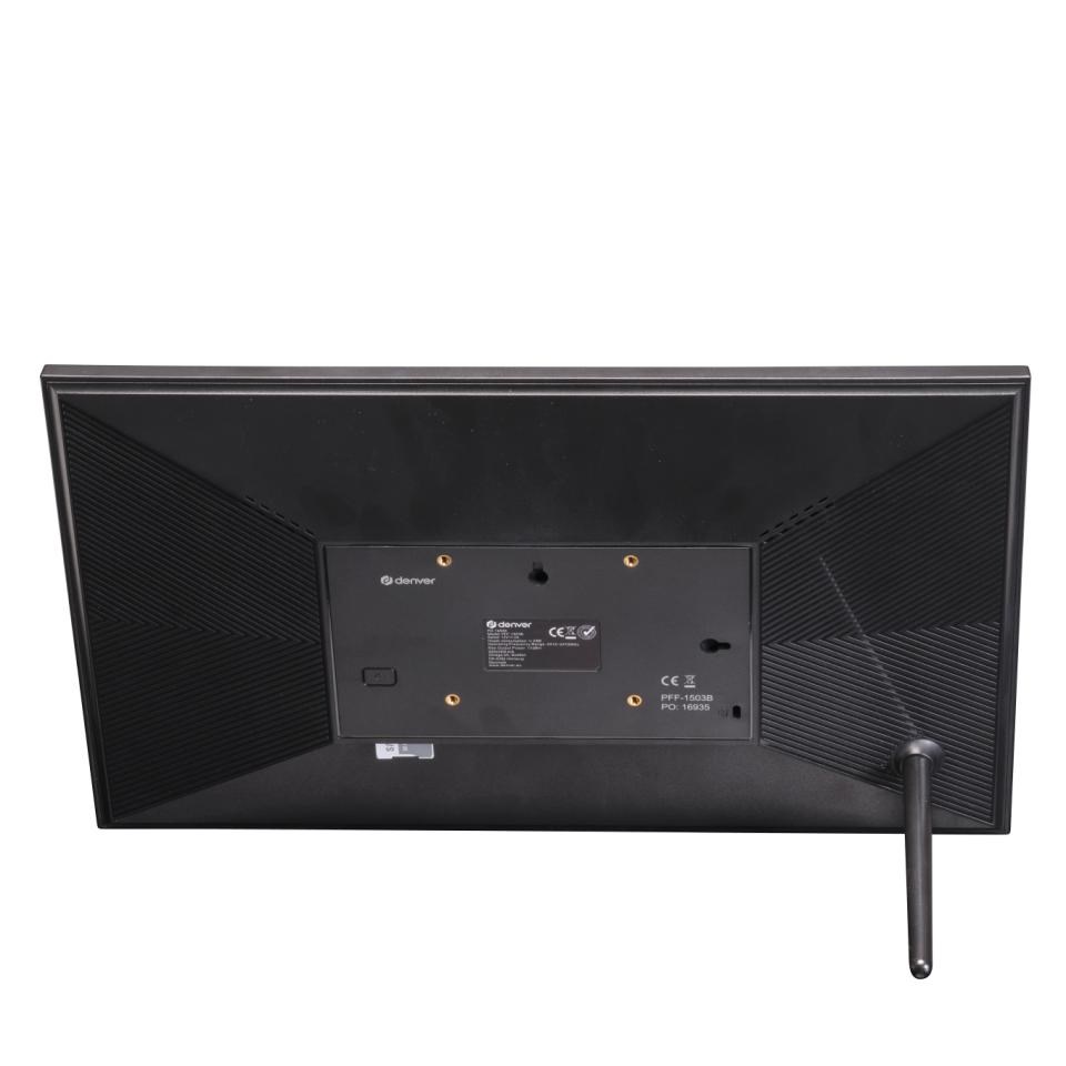 Digitalni foto okvir DENVER Z FRAMEO FHD 15.6" (crni, FHD, 16GB, Wi-Fi)-3