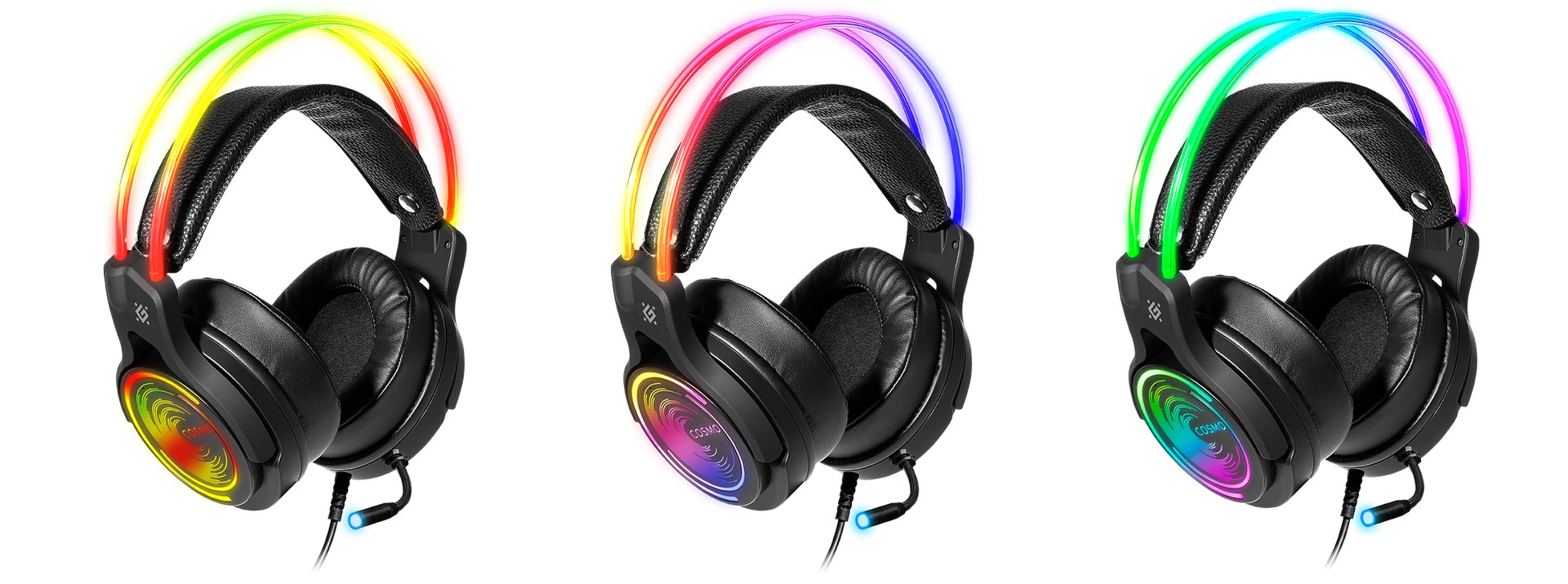 Slušalice DEFENDER Cosmo Pro (žičane, mikrofon, 7.1 virtualni zvuk, crne)-2
