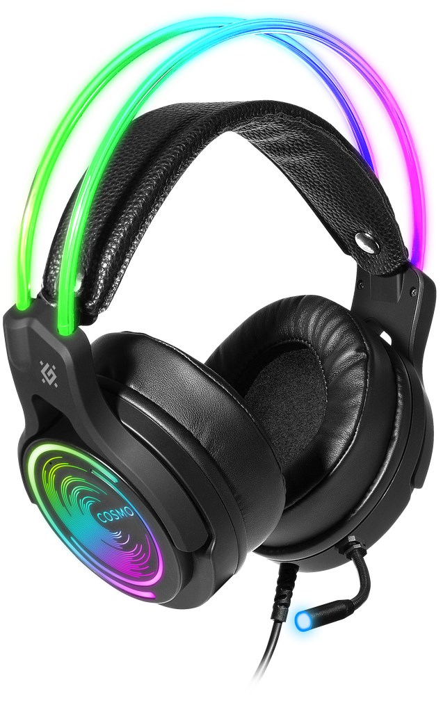 Slušalice DEFENDER Cosmo Pro (žičane, mikrofon, 7.1 virtualni zvuk, crne)-3