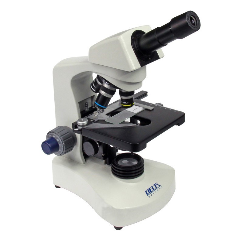 Mikroskop DELTA OPTICAL Genetic Pro Mono + Punjiva baterija-0