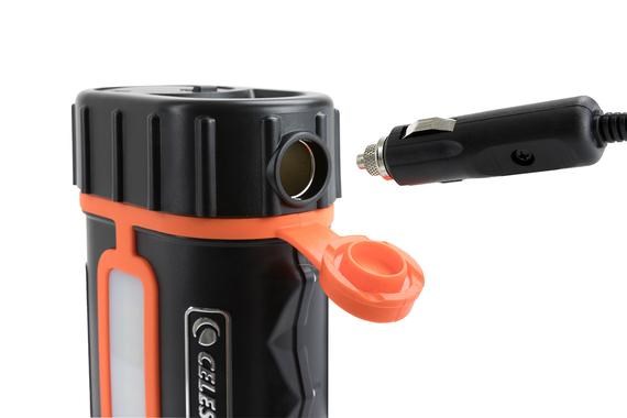 Napajanje za teleskop Celestron PowerTank Lithium Pro (crna, narančasta, 2 USB porta, težina 2.83 kg)-2