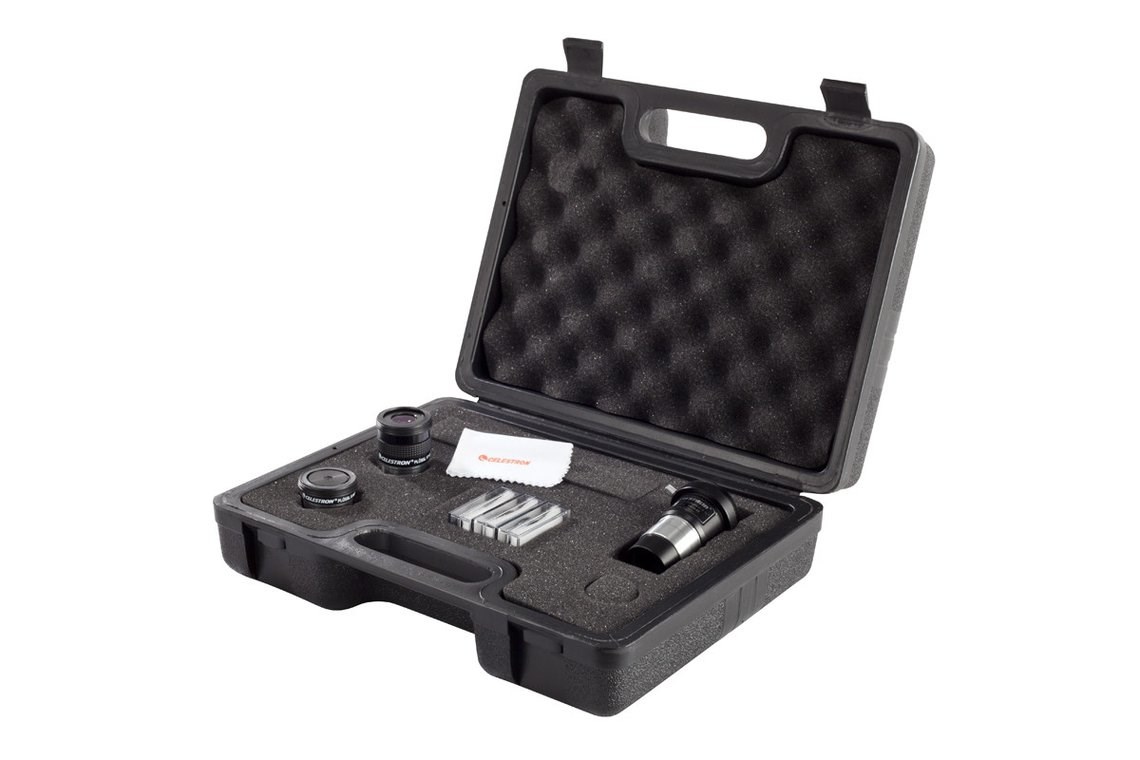 Set dodataka za teleskop CELESTRON Observer’s Accessory Kit 1.25" 94308 (17 mm i 6 mm okulari, 2x Barlow leća, 3 filtera)-1