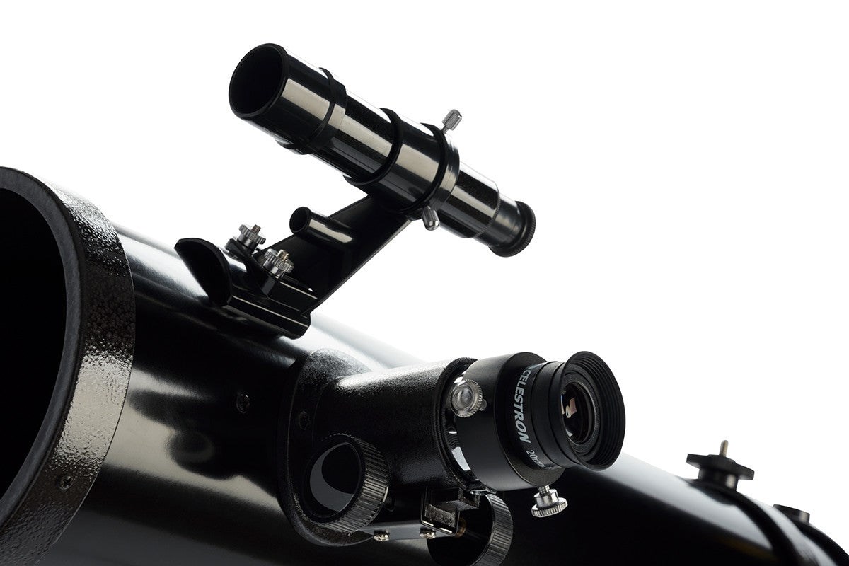 Teleskop CELESTRON PowerSeeker 114 EQ (900 mm fokusna duljina, 45x povećanje, premazana leća, refraktor, maksimalna vidna snaga 265x)