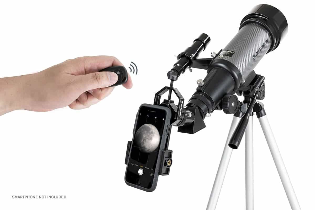 Teleskop CELESTRON Travel Scope 70 DX (promjer leće 7 cm, refraktor, omjer fokusa 5.7, promjer okulara 3.18 cm, aluminijski stativ)-5