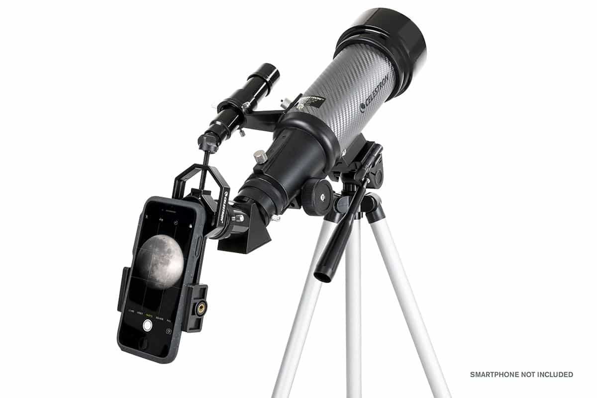 Teleskop CELESTRON Travel Scope 70 DX (promjer leće 7 cm, refraktor, omjer fokusa 5.7, promjer okulara 3.18 cm, aluminijski stativ)-4
