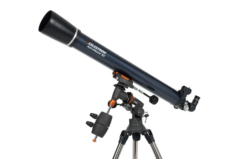Teleskop CELESTRON AstroMaster 90 EQ (90mm refraktor, 1000mm žarišna duljina, EQ montaža)-0