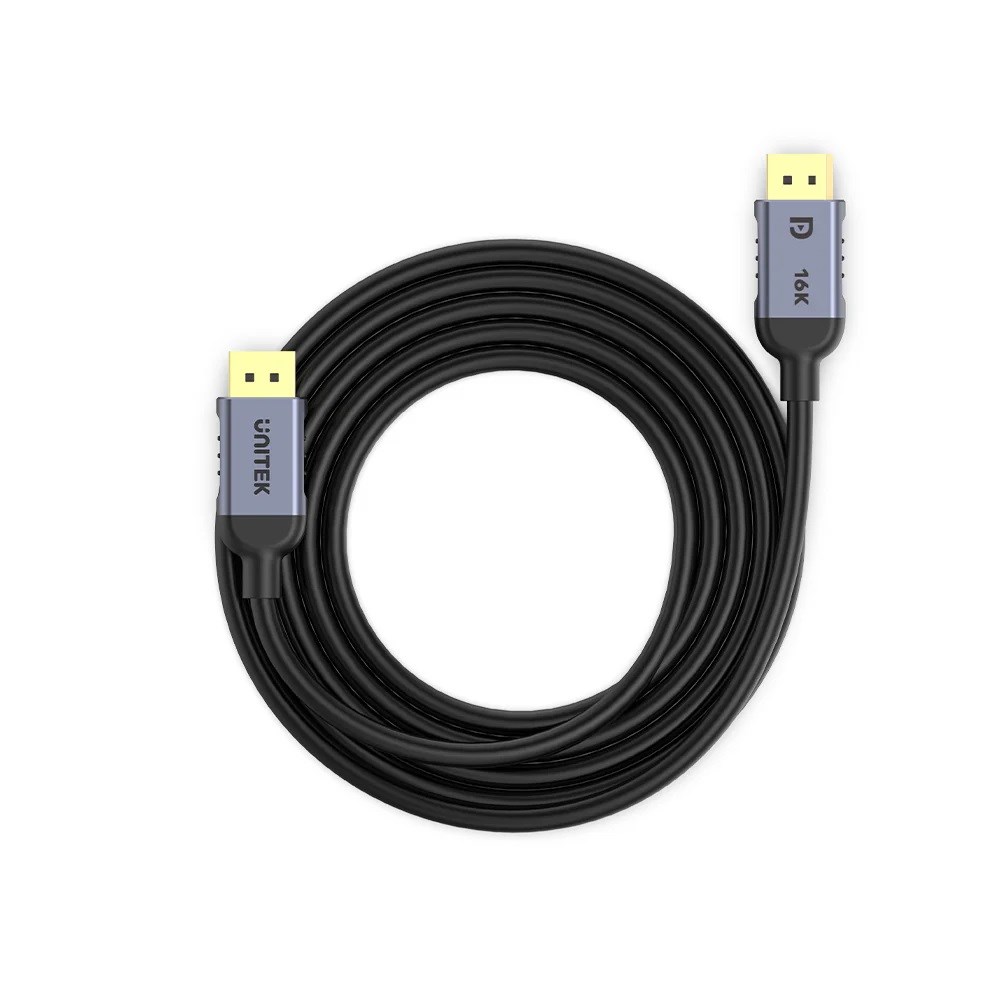 Kabel DisplayPort UNITEK C1626GY01-1M (2.1 verzija, crna)-1