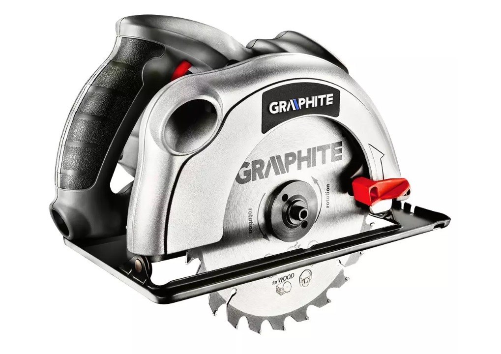 Kružna pila GRAPHITE 1200W (promjer diska 185 mm)-0